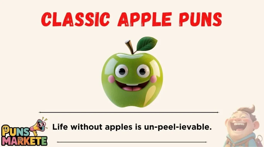 Classic Apple Puns