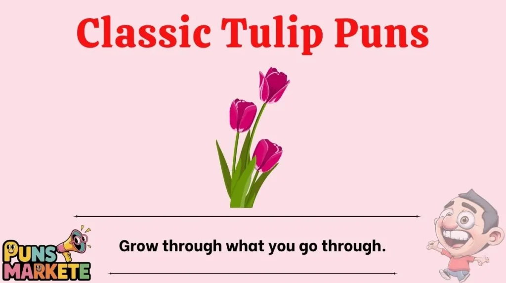 Classic Tulip Puns