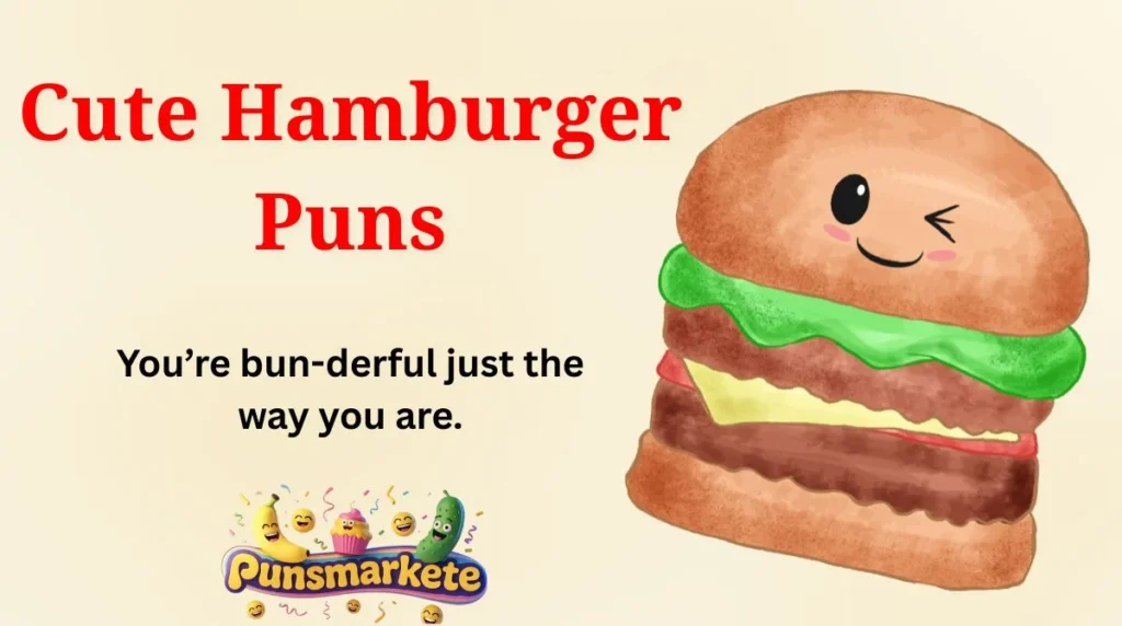 Cute Hamburger Puns