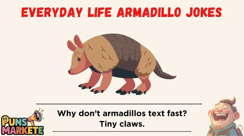 Everyday Life Armadillo Jokes