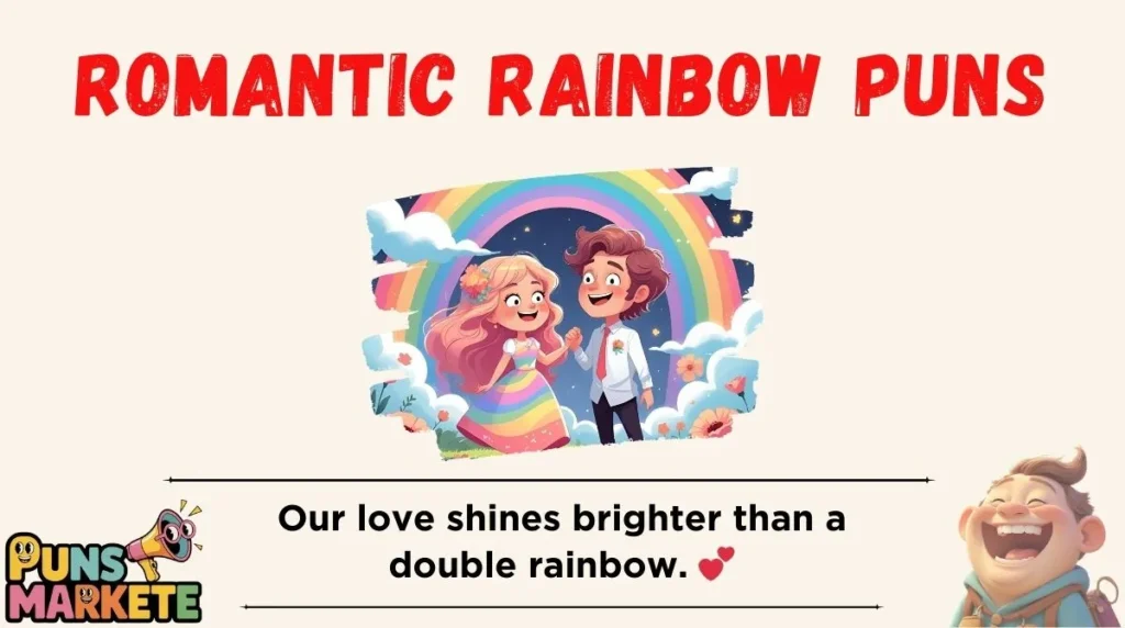 Romantic Rainbow Puns
