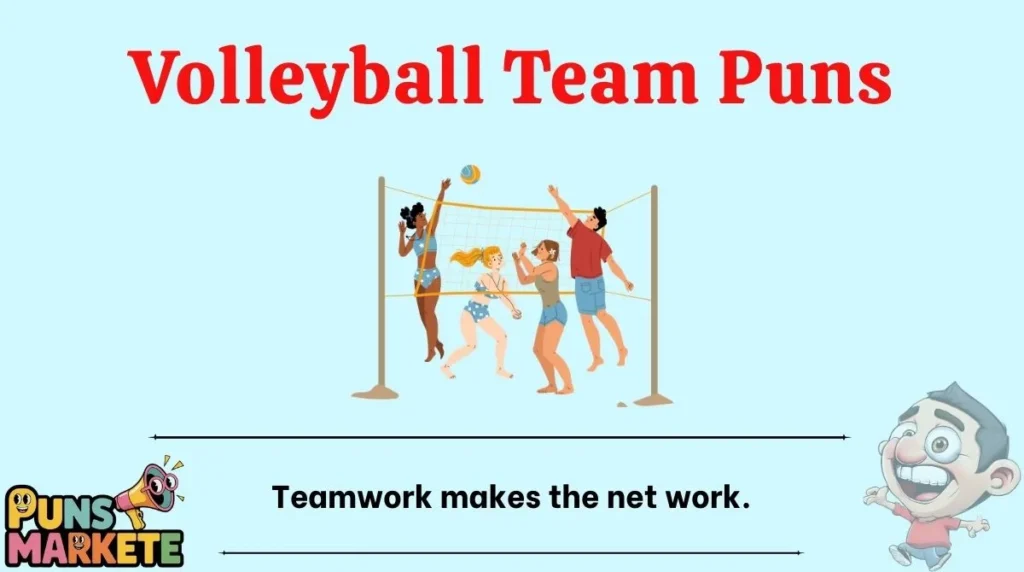 Volleyball Team Puns