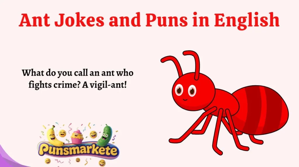 Ant Jokes and Puns in English