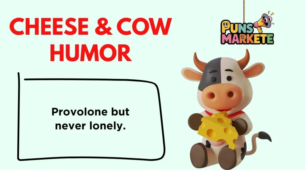Cheese & Cow Humor