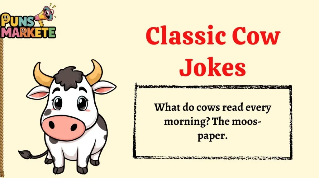 Classic Cow Jokes