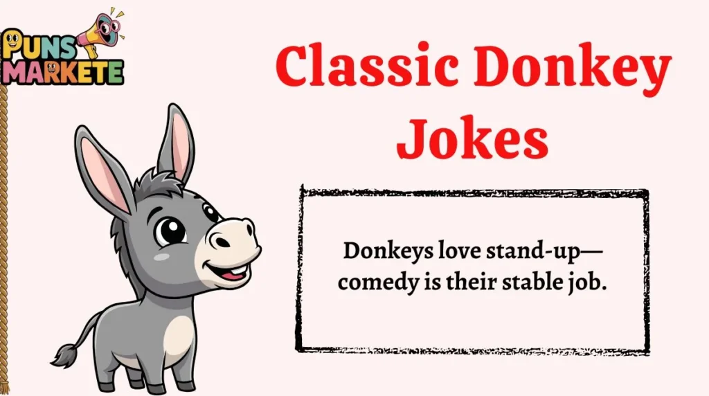 Classic Donkey Jokes