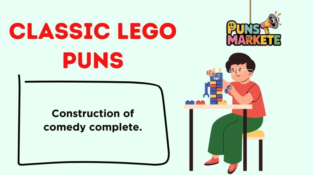 Classic LEGO Puns