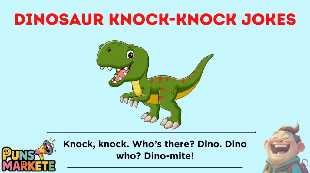 Dinosaur Knock-Knock Jokes