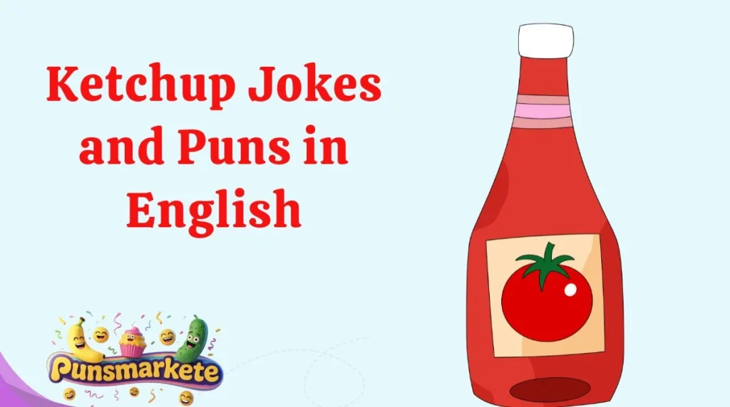 Ketchup Jokes and Puns in English