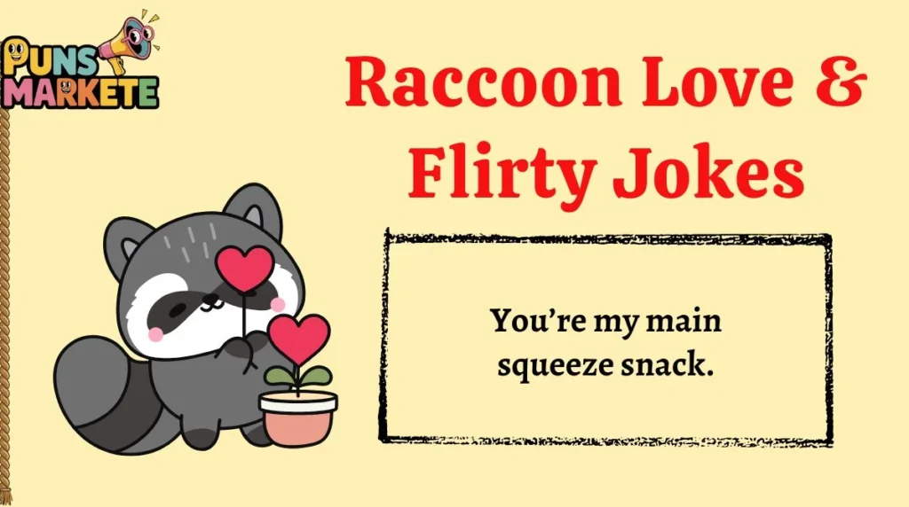 Raccoon Love & Flirty Jokes