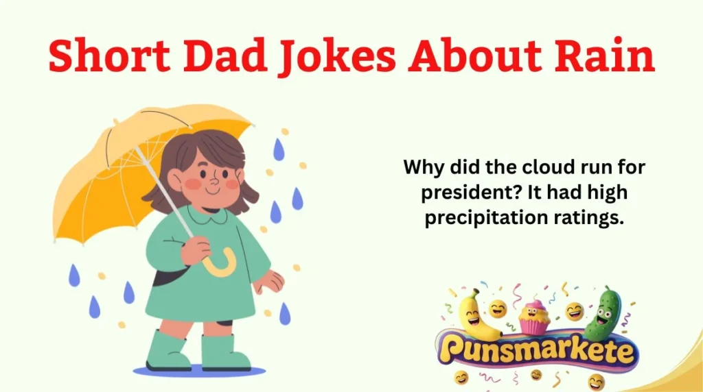 Short Dad Jokes About Rain