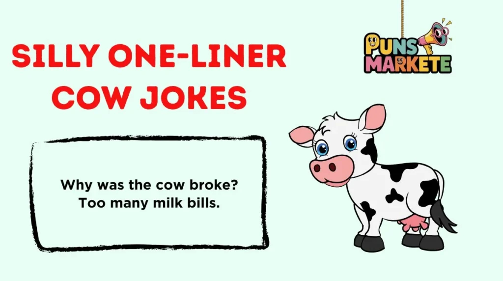 Silly One-Liner Cow Jokes