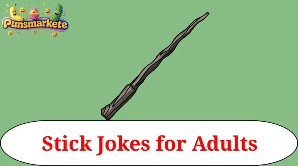 Stick Jokes for Adults