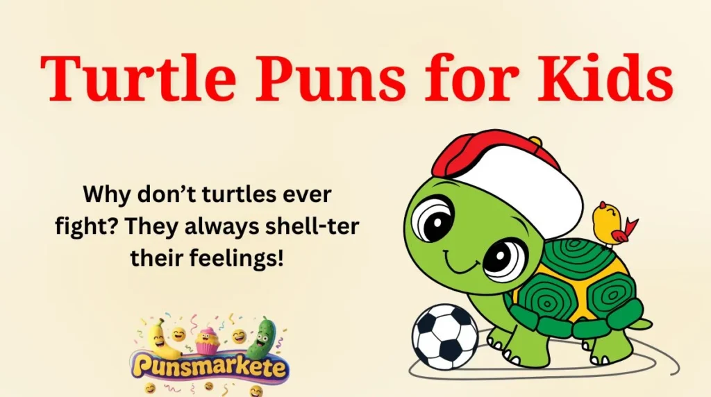 Turtle Puns for Kids