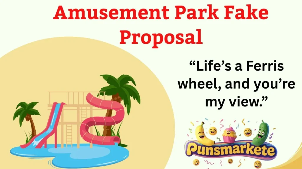 Amusement Park Fake Proposal