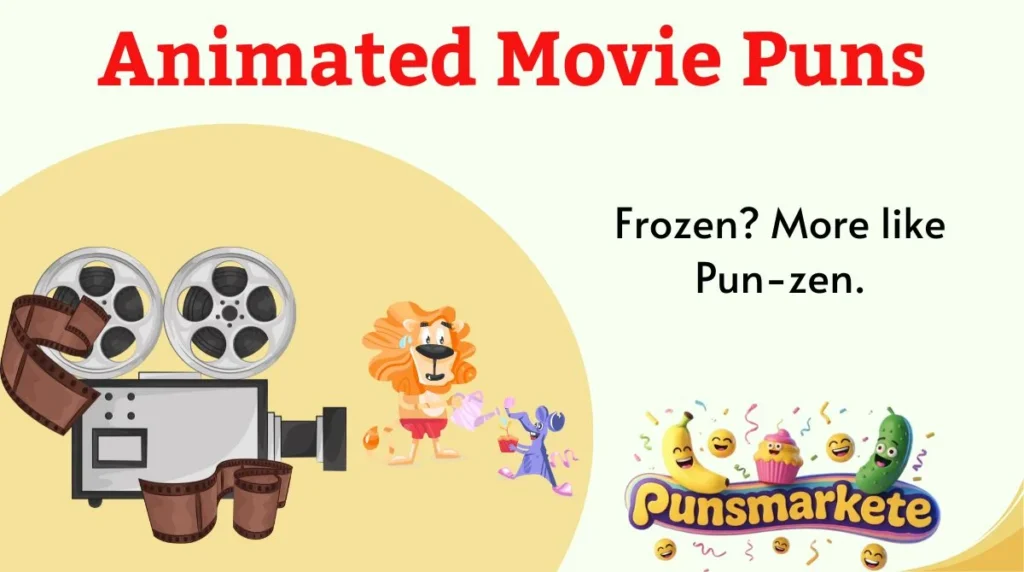 Animated Movie Puns