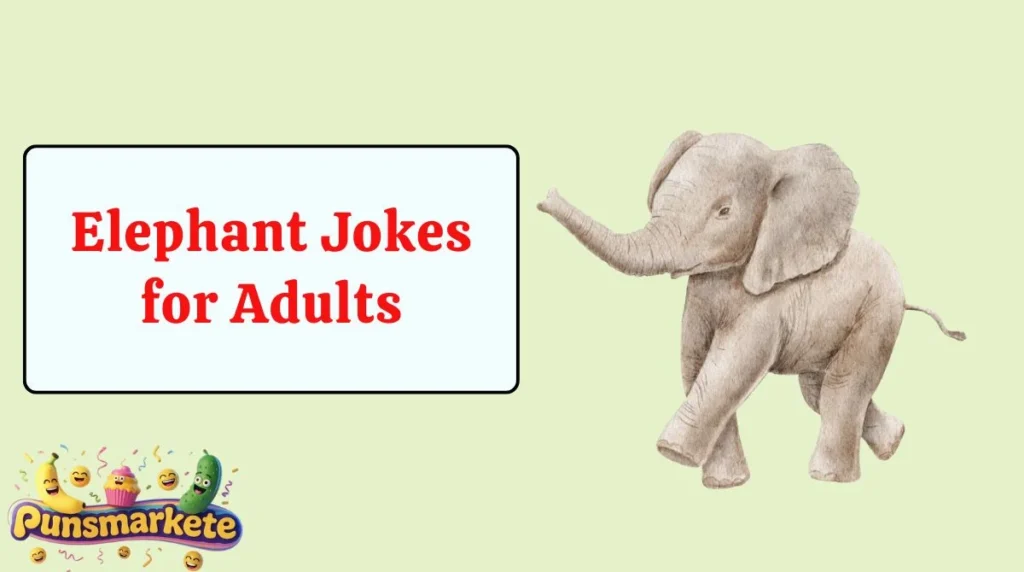 Elephant Jokes for Adults