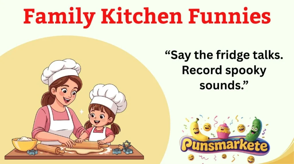Family Kitchen Funnies