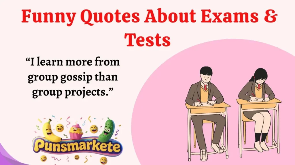 Funny Quotes About Exams & Tests