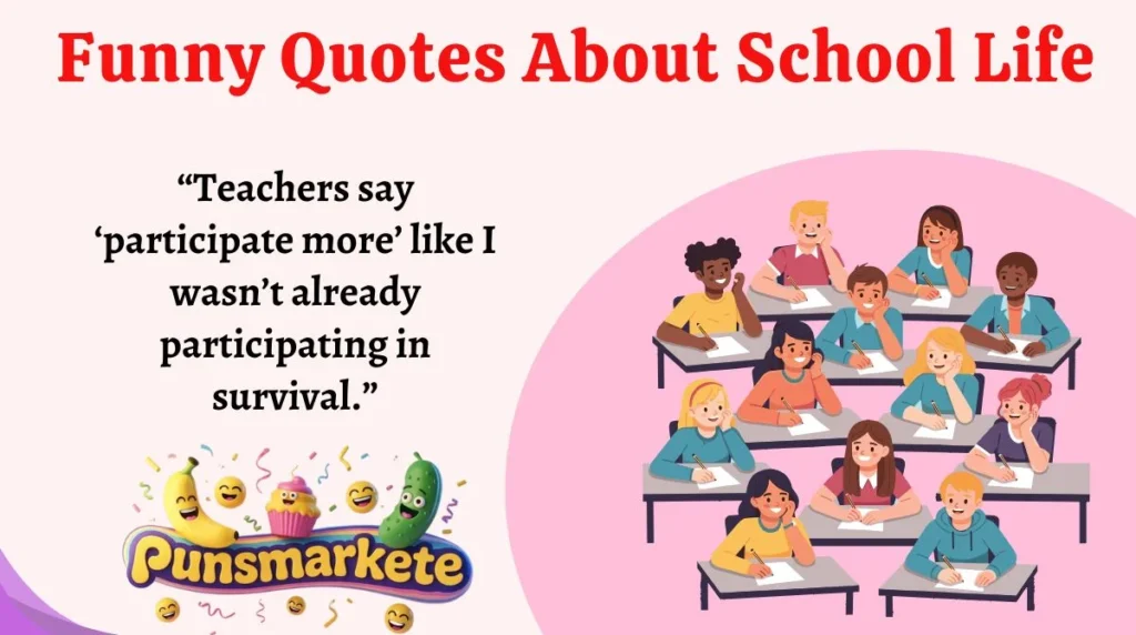 Funny Quotes About School Life