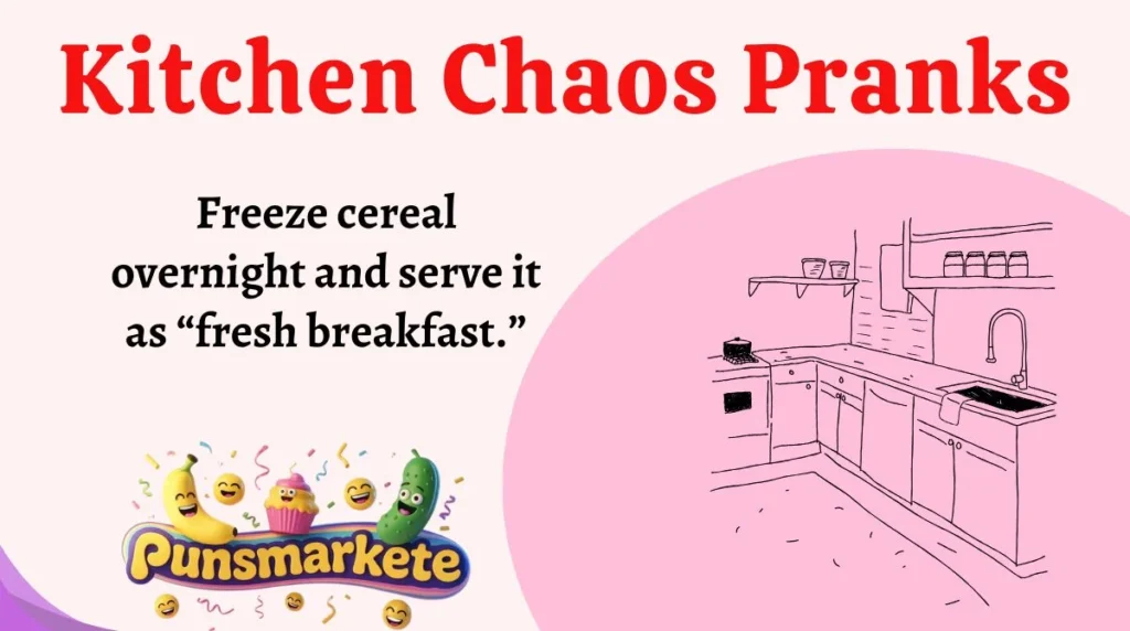 Kitchen Chaos Pranks
