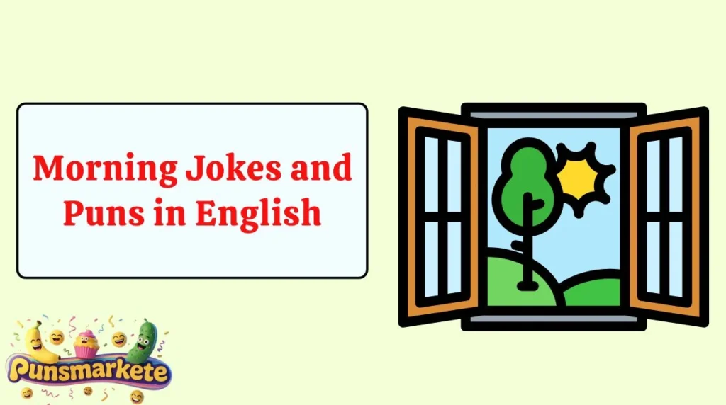 Morning Jokes and Puns in English