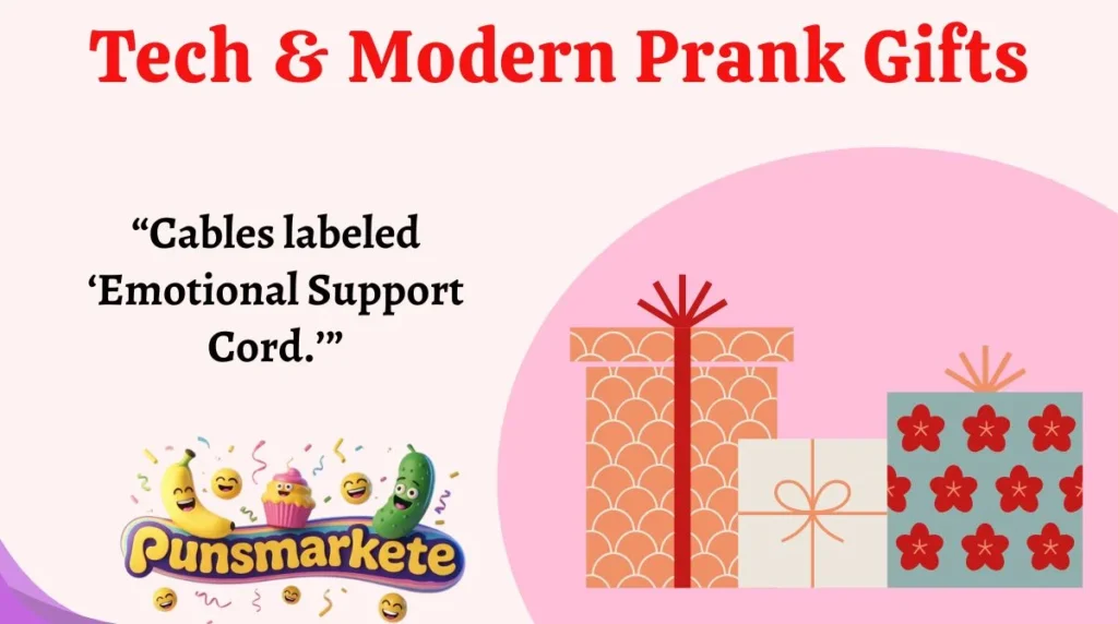 Tech & Modern Prank Gifts