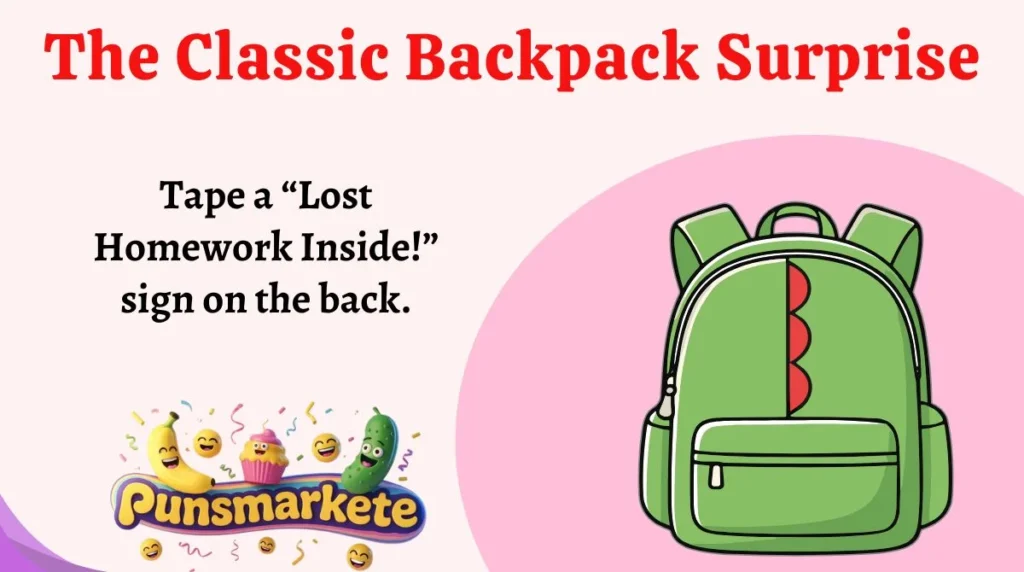 The Classic Backpack Surprise