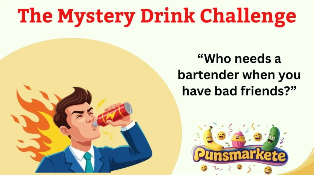 The Mystery Drink Challenge