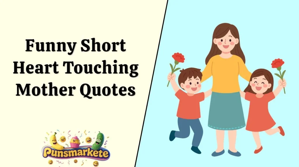 Funny Short Heart Touching Mother Quotes