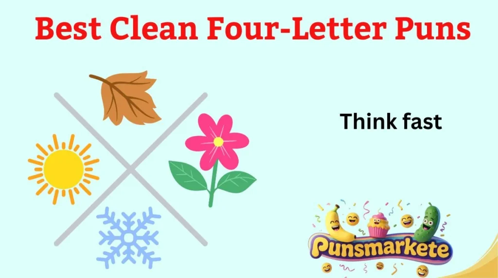 Best Clean Four-Letter Puns