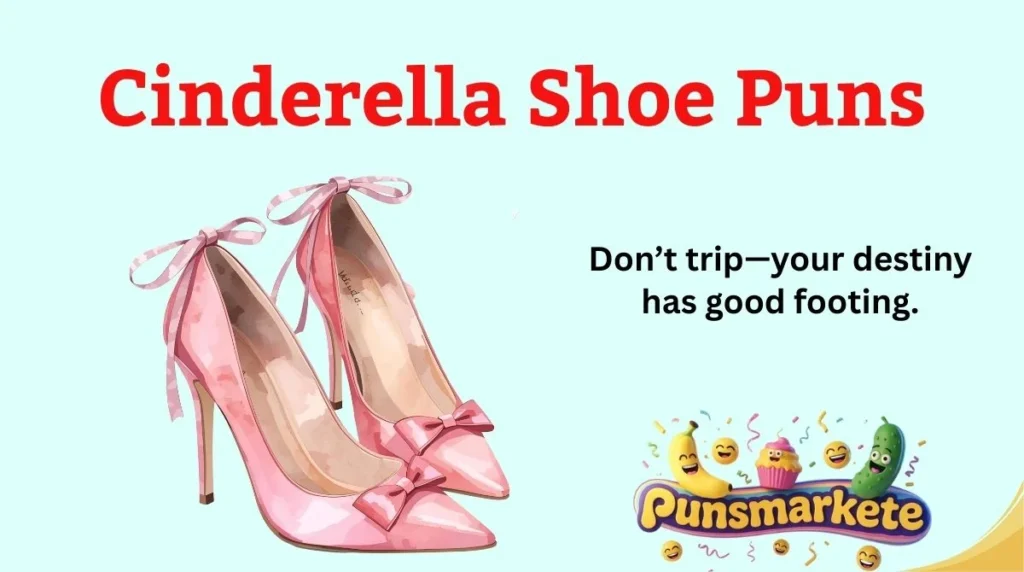 Cinderella Shoe Puns