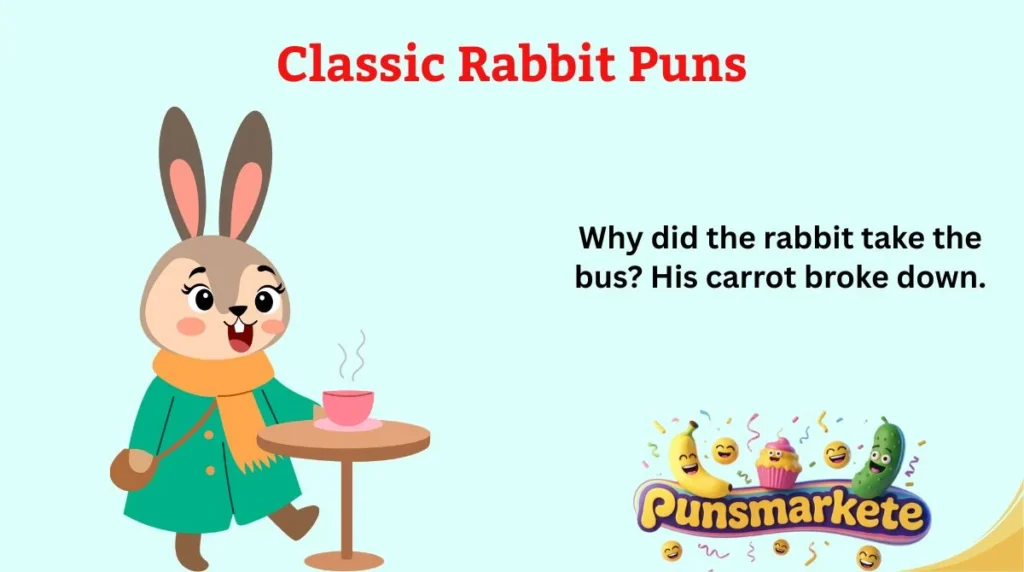 Classic Rabbit Puns