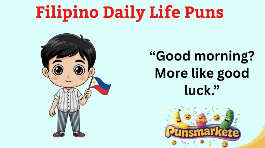 Filipino Daily Life Puns