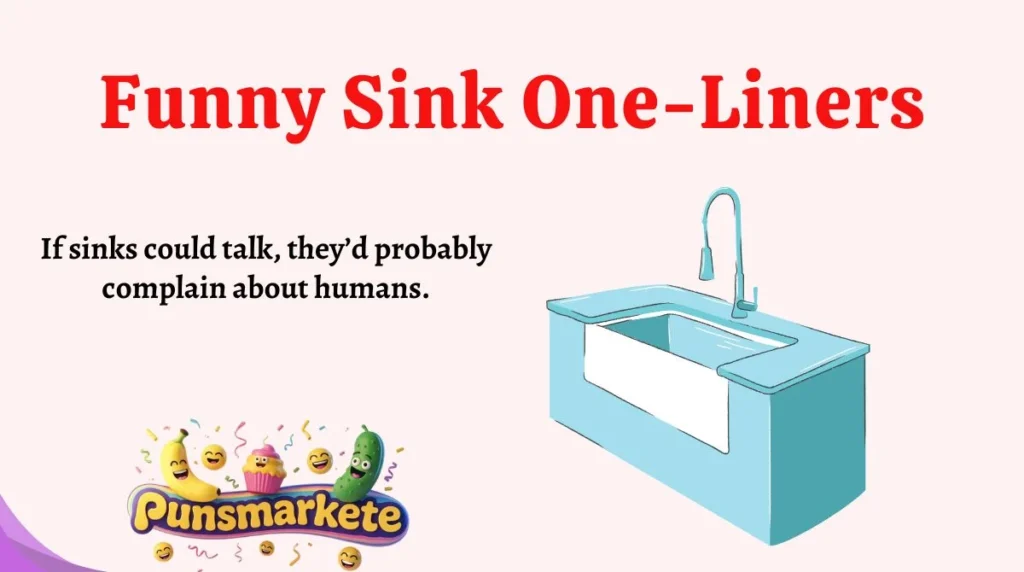 Funny Sink One-Liners