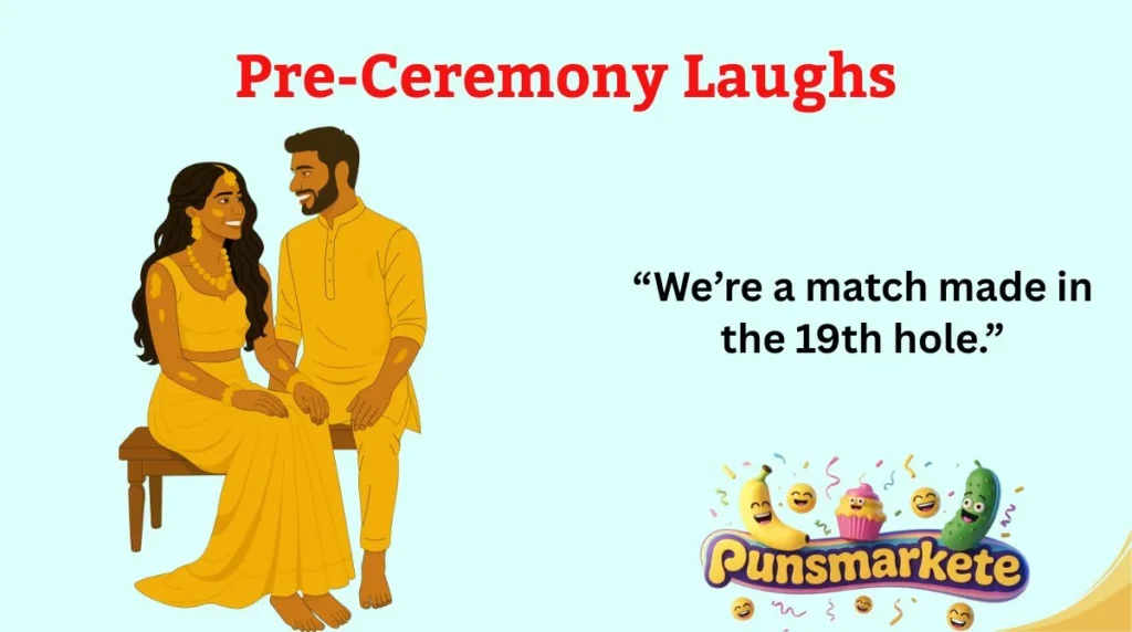 Pre-Ceremony Laughs