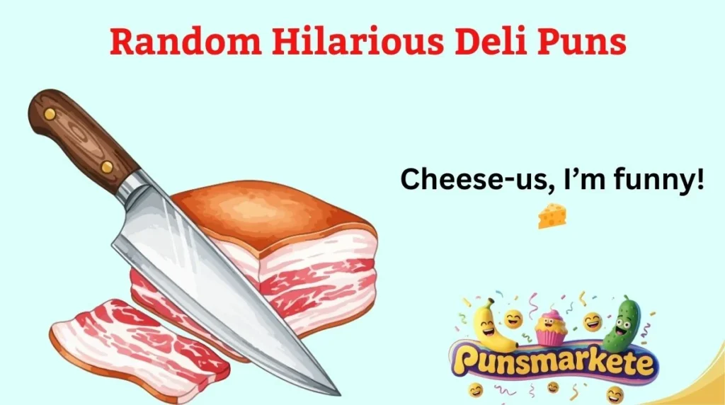 Random Hilarious Deli Puns