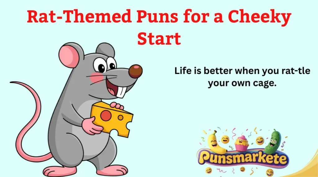 Rat-Themed Puns for a Cheeky Start