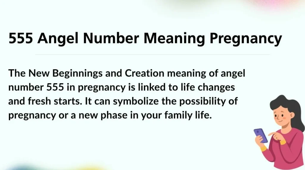 555 Angel Number Meaning Pregnancy