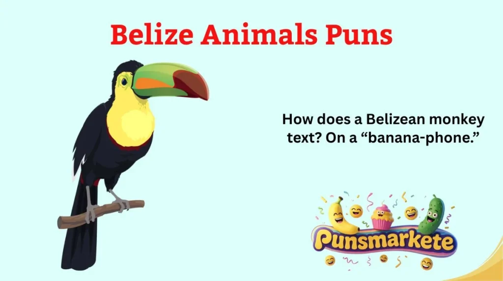 Belize Animals Puns