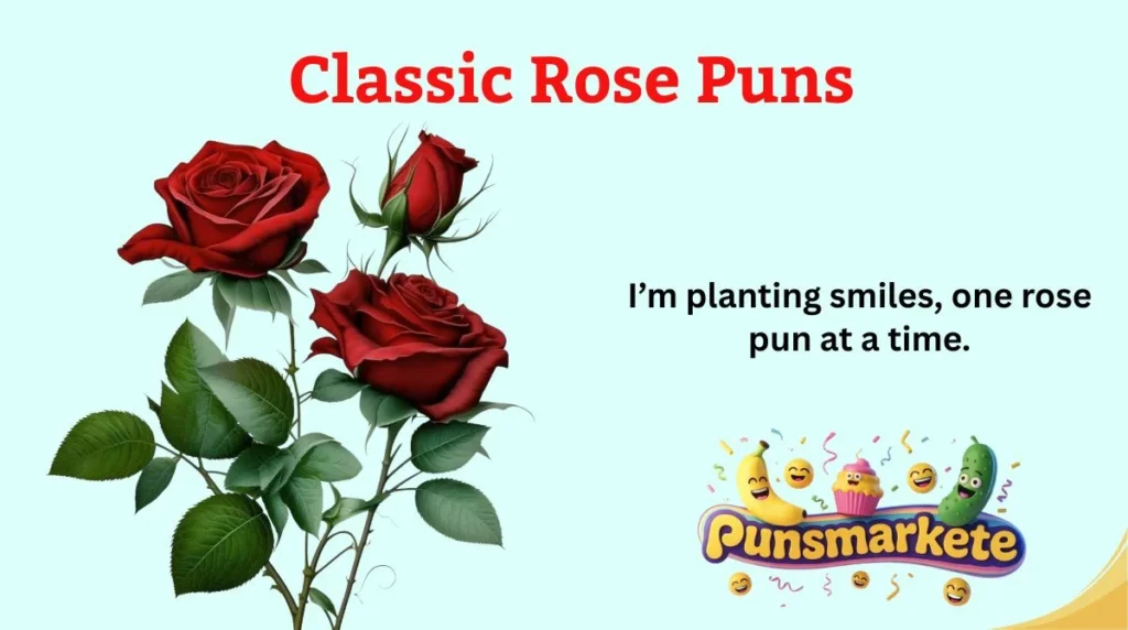 Classic Rose Puns
