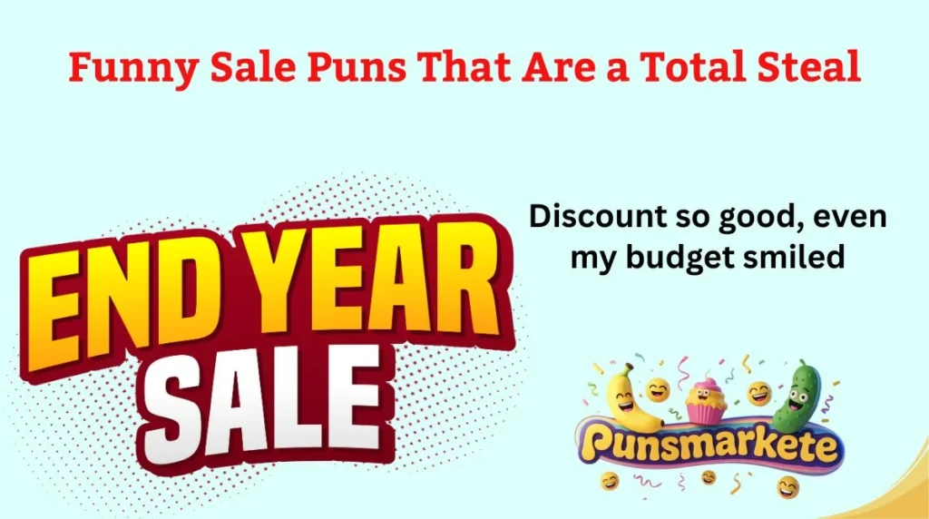 Funny Sale Puns That Are a Total Steal