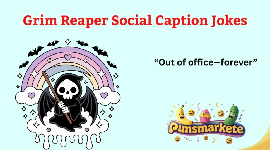 Grim Reaper Social Caption Jokes