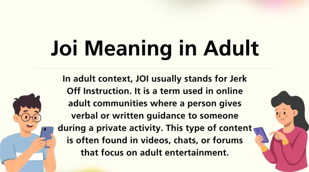 Joi Meaning in Adult