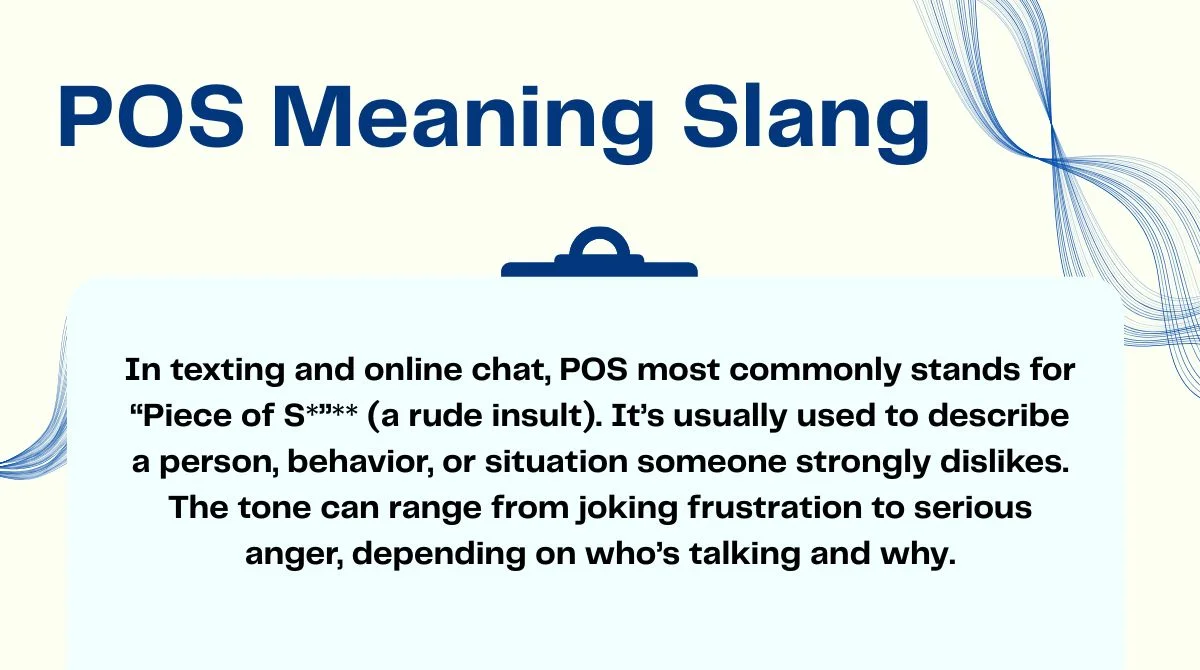 POS Meaning Slang: What “POS” Really Means in Text, Chat, and Social Media  For 2026!