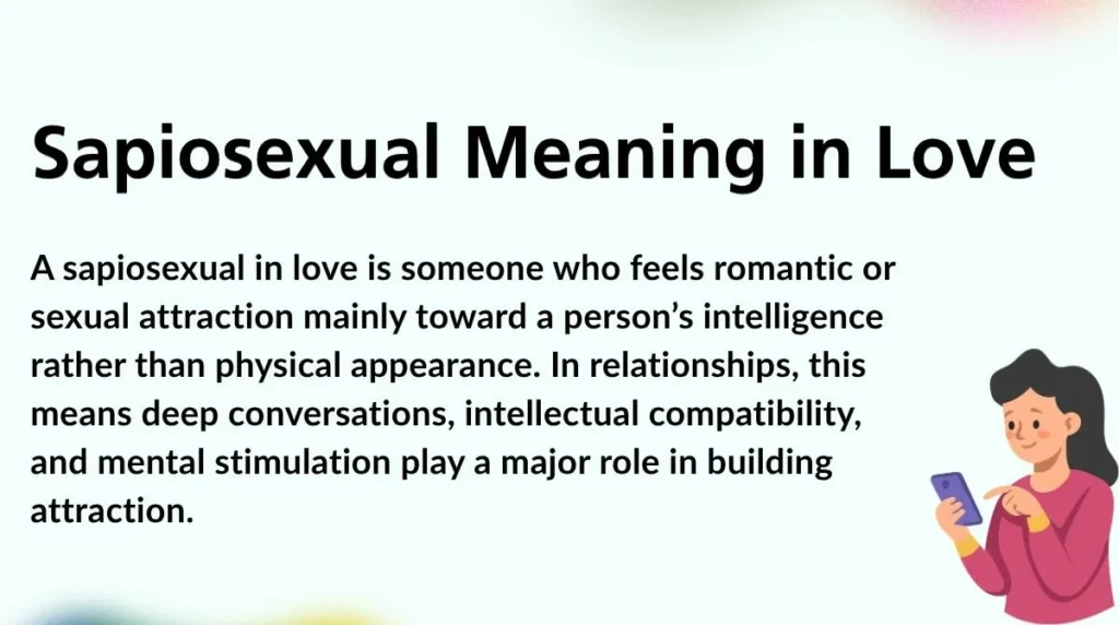 Sapiosexual Meaning in Love