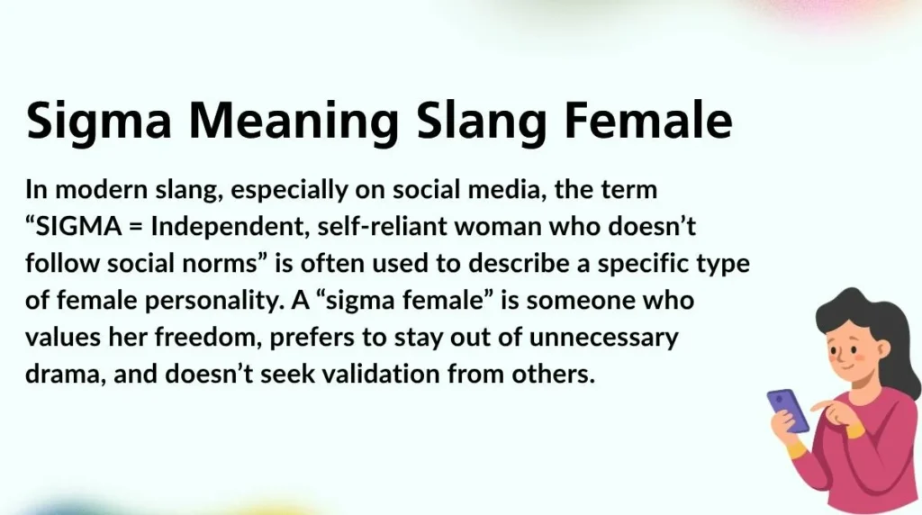Sigma Meaning Slang Female