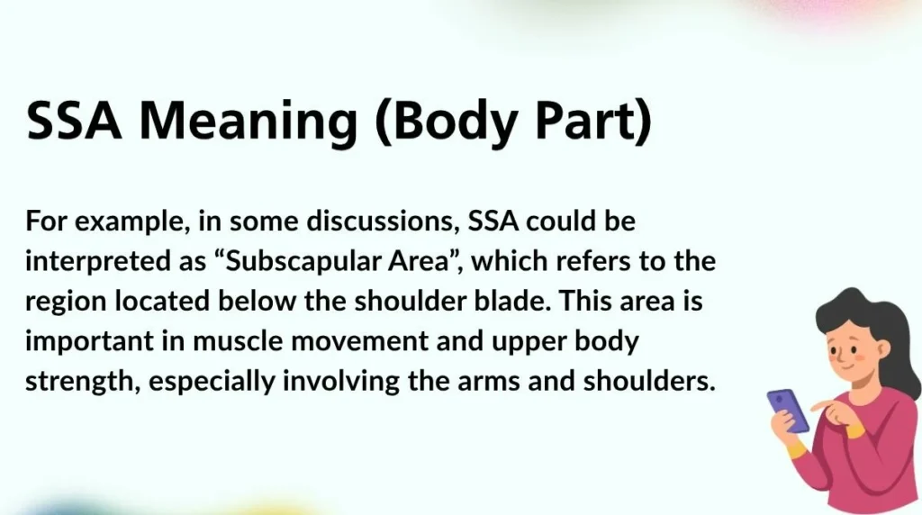 SSA Meaning (Body Part)