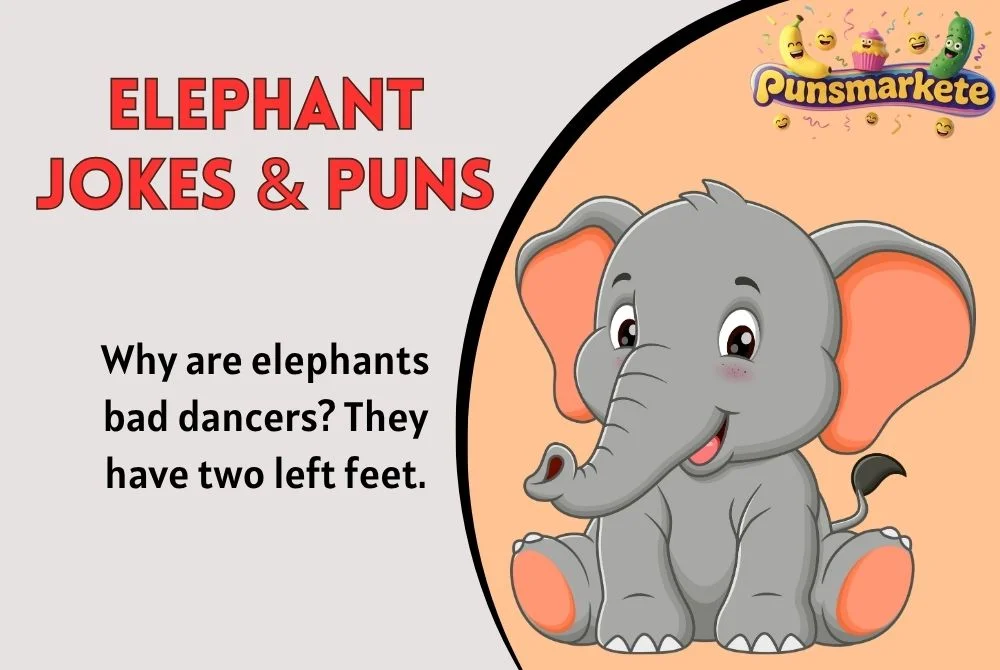 Elephant Jokes & Puns
