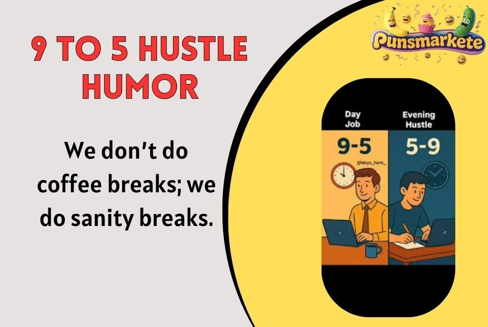 9 to 5 Hustle Humor